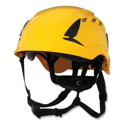 3M 7100175579 SecureFit Safety Helmet, Vented, Yellow