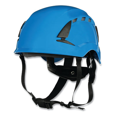 3M 7100175580 SecureFit Safety Helmet, Vented, Blue