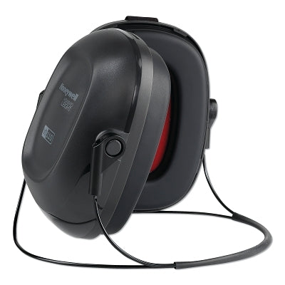 Honeywell Howard Leight 1035112VS VeriShield 100 Series Passive Earmuffs 22 dB Black Behind-the-Neck VS110N