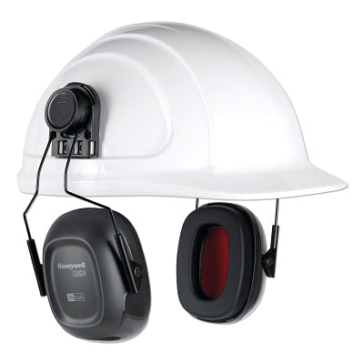 Honeywell Howard Leight 1035121VS VeriShield 100 Series Passive Earmuffs 24 dB Black Hard Hat VS120H