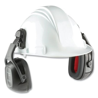 Honeywell Howard Leight 1035202-VS VeriShield 100 Series Passive Earmuffs, 27 dB, Black, Hard Hat, VS130DH