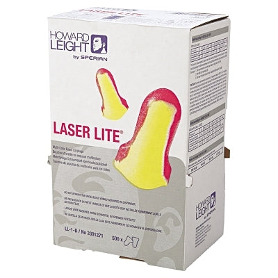 Honeywell Howard Leight LL1D LASER-LITE MULTI-COLOR FOAM EARPLUG DISP. REFILL