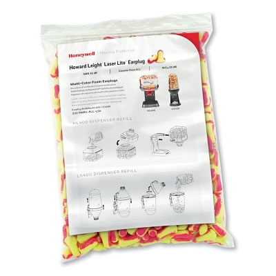 Honeywell Howard Leight LLLS4REFILL LASER LITE-LS-400 DISPENSER REFILL CA/2000 PAIR