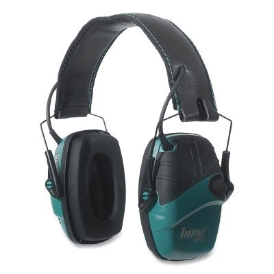 Honeywell Howard Leight R-02521 Impact Sport Earmuff, 22dB, Teal Blue, Over The Head
