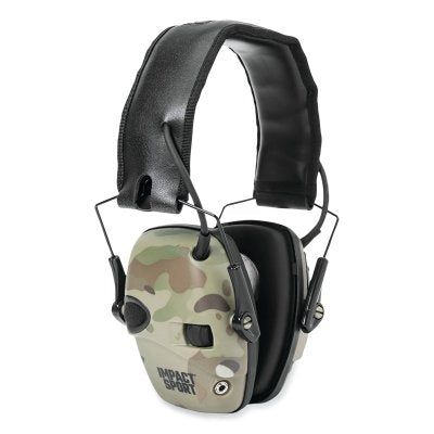 Honeywell Howard Leight R-02526 Impact Sport Earmuff, 22dB, MultiCam, Over The Head
