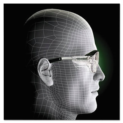 3M 7000052797 Nuvo Reader Protective Eyewear, +1.5 Diopter, Clear Anti-Fog Lens, Gray Frame
