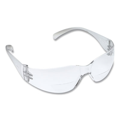 3M 7000127511 Virtua Reader Safety Glasses, Clear Lens, Polycarbonate, Anti-Scratch, Anti-Fog, Clear Frame