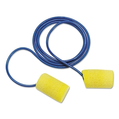 3M 7000127173 E-A-R Classic Foam Earplugs, Yellow, Corded