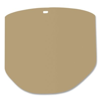 3M 7000052705 Aluminized Polycarbonate Molded Clear Faceshield Window, 14-1/2 in L, 8 in W