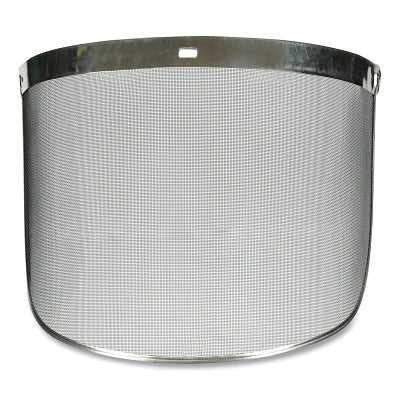 3M 7000127168 Steel Mesh Faceshield Screen, 14-1/2 in W x 9 in H, Clear