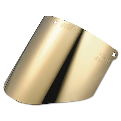 3M 7000127239 Gold-Coated Polycarbonate Dark Green Faceshield Window, 14.5" x 9"