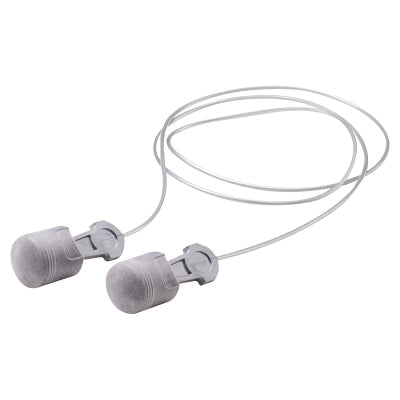 3M 7000127673 Pistonz Earplug, Polyurethane, Gray, Corded
