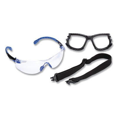 3M 7100079186 Premium Protective Eyewear Anti-Fog Safety Glasses, Clear Lens Color