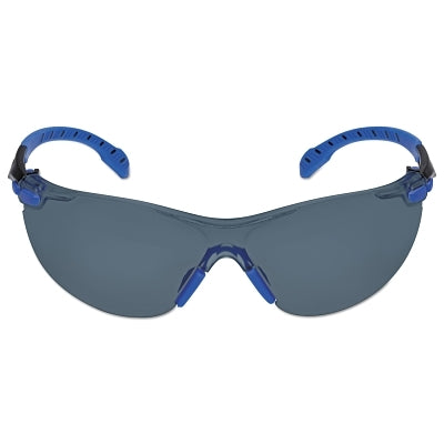 3M 7100079184 Solus 1000-Series Kit, Gray Lens, Polycarbonate, Anti-Fog, Black/Blue, Frameless