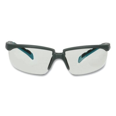3M S2007SGAF-BGR Solus 2000 Series Protective Eyewear, Gray I/O lens, Scotchgard Anti-Fog, Anti-scratch, Gray/Tea, Plastic Frame