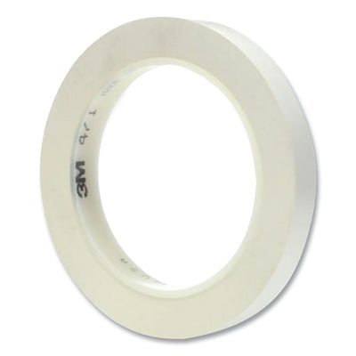 3M 7000047472 Vinyl Tape 471, White, Vinyl, 0.5 in W, 36 yd L