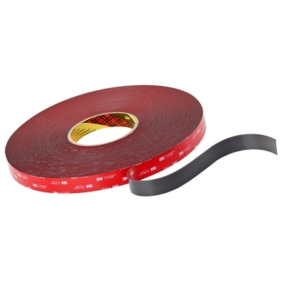 3M 7000123924 VHB Tape, 4611, 36 in L x 36 yd W, 45 mil, Dark Gray