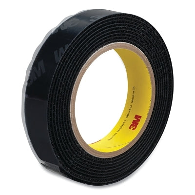 3M 7100084231 Hook Fastener SJ3530, 1 in W x 50 yd L, Black