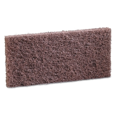 3M 7000002408 Doodlebug Scrub n Strip Pad, 4 5/8 in x 1 in x 10 in, Brown