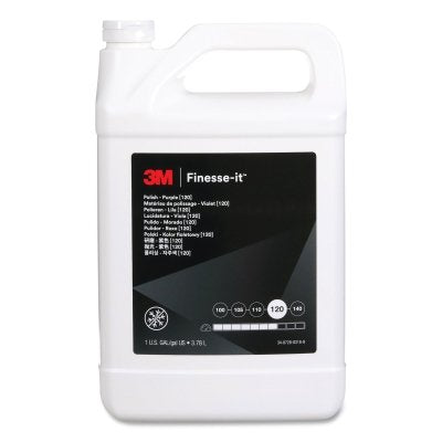 3M 7100009019 Finesse-it Polish, 1 gal, Purple, Bottle Container