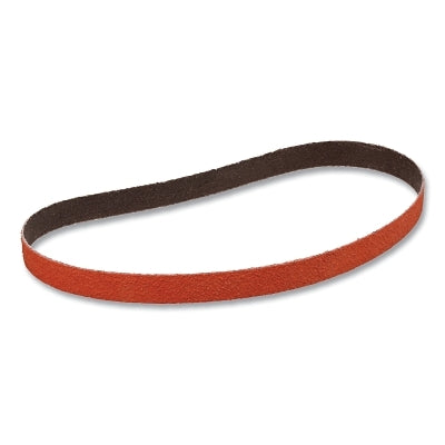 3M 7010328256 Cloth Belt, 777F, YF-Weight, 1/4 in W x 18 in L, P120 Grit, Ceramic Aluminum Oxide, Film-lok/Single-flex