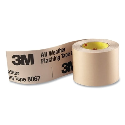 3M 7000124877 All Weather Flashing Tape 8067, 9 in x 75 ft, 9.9 mil, Tan