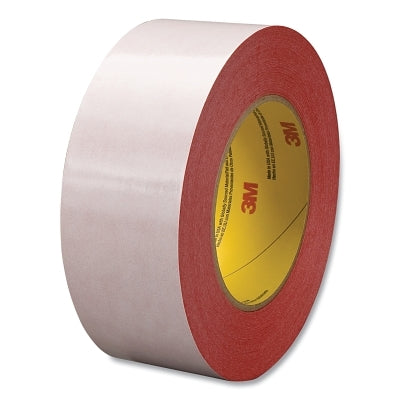 3M 7000029050 Double Coated Tape 9738, 1.87 in x 60.15 yd, 4.3 mil, Red with White Liner