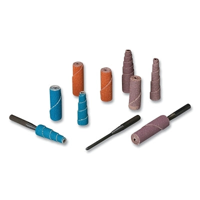 3M 7100102939 A/O Straight Cartridge Roll, 0.625 in W, 1.5 in L, 100 Grit