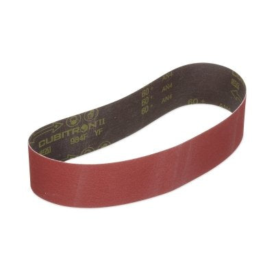 3M 7100076951 Cubitron II Cloth Belt 984F, 6 in x 48 in, 36+ YF-weight, Precision Shaped Ceramic