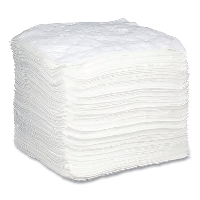 3M 7010385959 Oil Sorbent Sheets HP-156, 19 in L X 17 in W, White