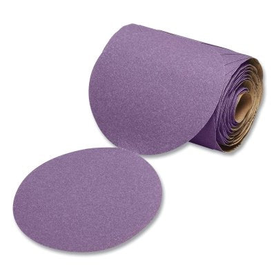 3M 7100075693 Cubitron II Stikit Film Disc Roll 775L, Precision Shaped Ceramic, 5 in dia, 220 + grit
