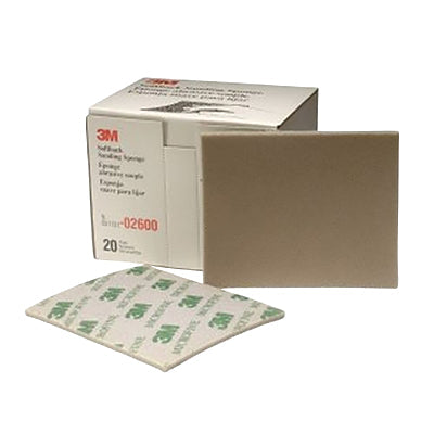 3M 7000000591 Softback Sanding Sponge, 4-1/2 in x 5-1/2 in, Microfine, 1200/1500 Grit, Wet or Dry