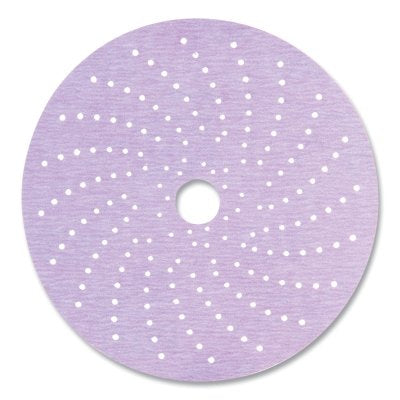 3M 7000028278 Hookit 334U Purple Clean Sanding Disc, Aluminum Oxide, 6 in dia, P600 Grit, Hook and Loop