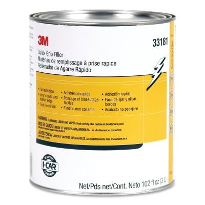 3M 7100039451 Quick Grip Fillers, 1 gal, Can