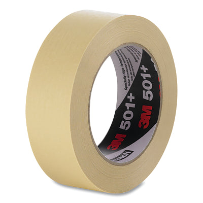 3M 7100067847 501+ Specialty High Temperature Masking Tape, 100mm x 55m, Tan