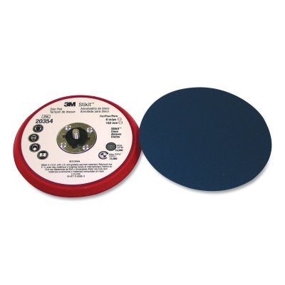 3M 7100029149 Stikit Low Profile Disc Pad, 6 in dia, Firm