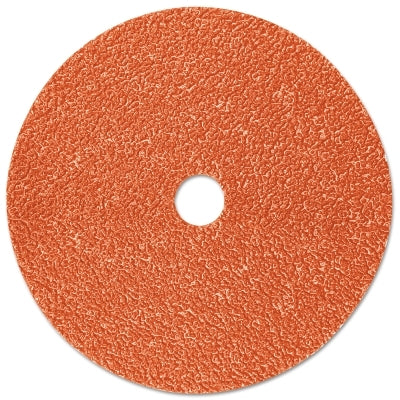 3M 7000119175 Cubitron II 987C Fibre Disc, Precision Shaped Ceramic Grain, 4-1/2 in dia, 7/8 in arbor, 36 Grit, Threaded Hole