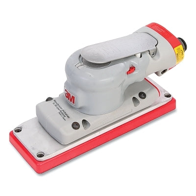 3M 7000119341 Elite Pneumatic Random Orbital Sander, 70 mm x 198 mm dia, 1/8 in Orbit, 12000 rpm, Non-Vacuum