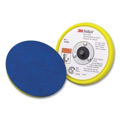 3M 7010361145 Stikit Low Profile Disc Pad, 5 in dia, Extra Hard