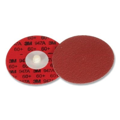3M 7100076898 Cubitron II Roloc Durable Edge Disc 947A, 3 in dia, TR, R300V, 60+, 20000 RPM, Precision-Shaped Ceramic