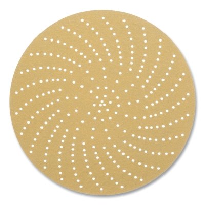 3M 7100078152 Xtract Paper Disc, Aluminum Oxide, 6 in dia, P80 Grit, Hook and Loop