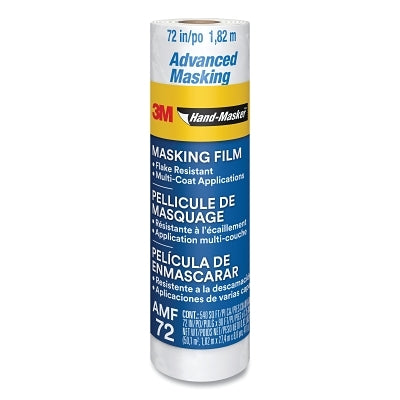 3M 7100155262 Hand-Masker Advanced Masking Film, 72 in W x 90 ft L x 0.35 mil Roll