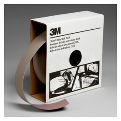 3M 7000118348 211K Utility Cloth Rolls, 2 in, 50 yd, 240 Grit