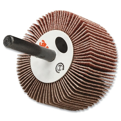 3M 7100178228 Flap Wheel 244D, 2 in dia, 80 Grit, 25000 RPM