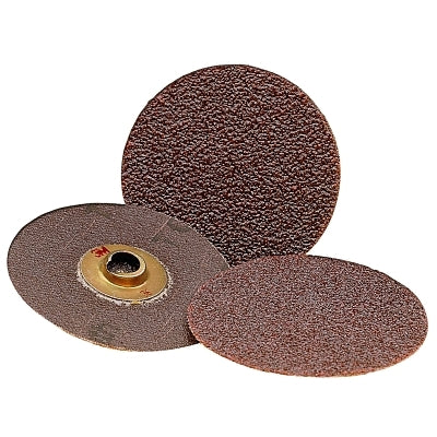3M 7100044582 Roloc Discs 361F, Aluminum Oxide, 1 in dia, TR, P100 Grit, 30000 RPM