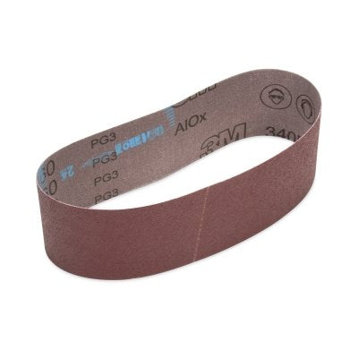 3M 7100231493 Cloth Belt, 340D, X-Weight, 37 in W x 75 in L, 80 Grit, Aluminum Oxide, Film-lok/Single Flex