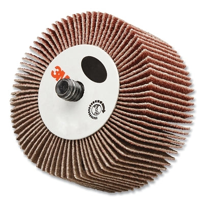 3M 7100178213 Flap Wheel 244D, 1.5 in dia, 80 Grit, 30000 RPM