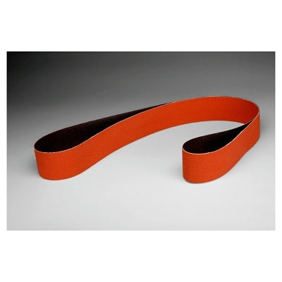 3M 7010307736 Cloth Belt, 777F, YF-Weight, 1 in W x 42 in L, 60 Grit, Ceramic Aluminum Oxide, Film-lok/Single-flex