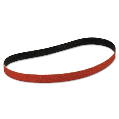3M 7000118441 Cloth Belt, 777F, YF-Weight, 1/4 in W x 24 in L, 60 Grit, Ceramic Aluminum Oxide, Fabri-lok/Single-flex