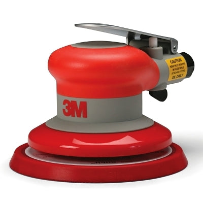 3M 7000148141 Pneumatic Non-Vacuum Random Orbital Sander, 5 in dia, 3/16 in Orbit, 12000 RPM, Al Housing